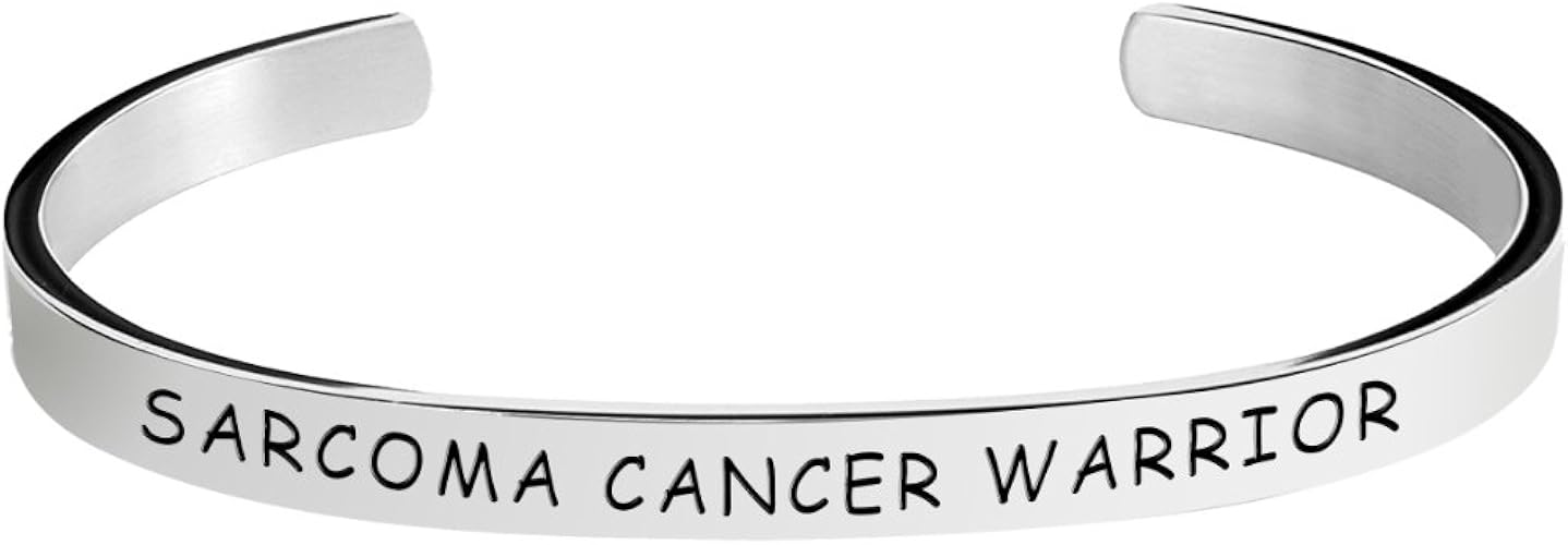 Amazon.com: Herlica Sarcoma - Pulsera de concienciación contra el cáncer de sarcoma, para hombre y mujer: Jewelry