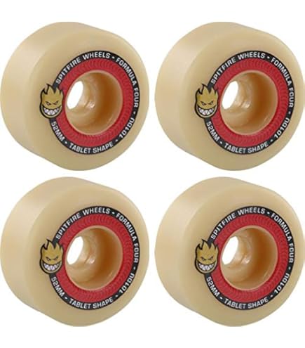 スケートボード SPITFIRE FORMULA FOUR 55mm 99A Amazon.com : Spitfire Wheels Formula Four Tablets Natural