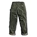 Carhartt Men's Loose Fit Washed Duck Flannel-Lined Utility Work Pant, Moss, 38W X 32L