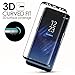 Galaxy S8 Plus Screen Protector (Full Screen Coverage), VPR 9H Hardness 2.5D Tempered Glass Ultra-Clarity Highly Responsive Bubble-Free Scratch-Proof for Samsung Galaxy S8 Plus/ S8+ (2Pack Clear)