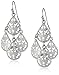 1928 Jewelry Filigree Chandelier Drop Wire Earrings