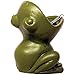 Frog Paperclip Holder Desk Accessory Holds Paper Clips, Tacks, Push Pins Etc