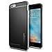 Spigen Neo Hybrid iPhone 6S Plus Case with Flexible Inner Protection and Reinforced Hard Bumper Frame for iPhone 6S Plus 2015 - Satin Silver