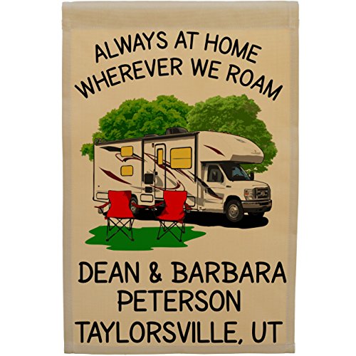 Personalized Class C Motorhome Camp Flag
