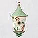 Hallmark Keepsake Christmas Ornament 2018 Year Dated, Poinsettia Beautiful Birdhouse