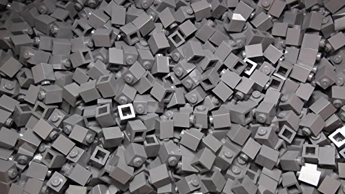 100x New Lego 1x1 Dark Grey Gray Brick Lego ID# 3005