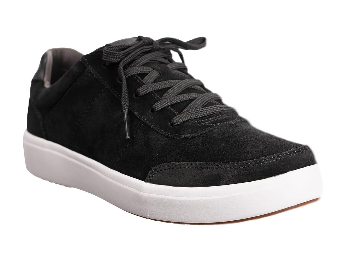 REVITALIGN Men’s Durham Sneaker, Black, 10