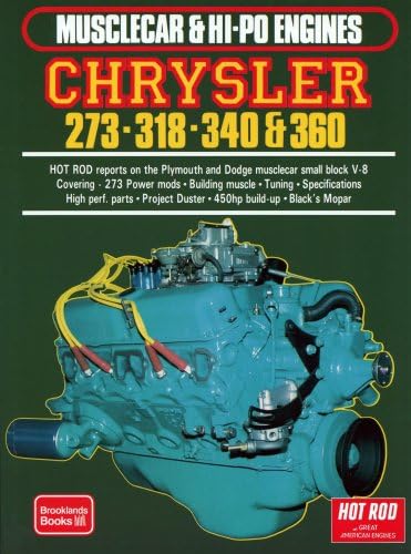 Musclecar & Hi-Po Engines Chrysler 273 . 318 . 340 & 360