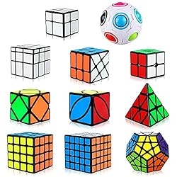 Dreampark Speed Cube Set, 12 Pack Cube Bundle