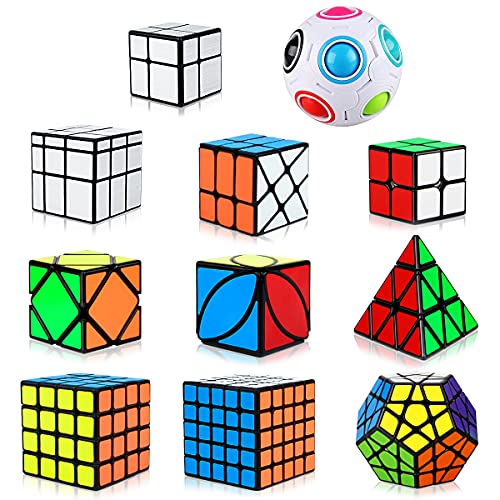 Dreampark Speed Cube Set, 12 Pack Cube Bundle