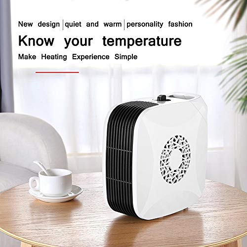 Pstars Mini Portable Ceramic Space Heater with Adjustable Thermostat, Automatic Overheat Protection, Efficient and Lasting, Energy Saving, Electric Warmer Office Winter Warm