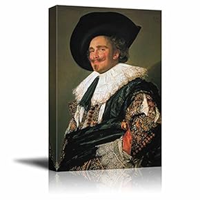 Laughing Cavalier by Frans Hals Print Famous Painting Reproduction