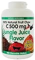Natural Factors - 100% Natural Fruit Chew C Jungle Juice 500 mg.