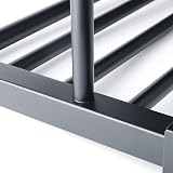 Sayayo 24-Inch Black Towel Rail SUS304 Stainless Steel Wall Mounted EGZ8000-B view 8