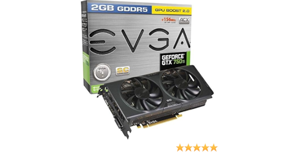 Amazon Com Evga Nvidia Geforce Gtx 750 Ti Superclocked W Acx Cooling Electronica