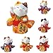 NAGAI JAPAN 7416 MITOUKAN Japanese Kimono Maneki Neko Beckoning Cat Lucky Cat