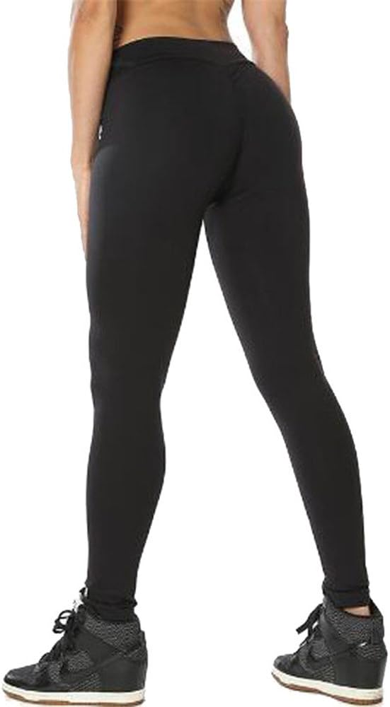 pantaloni da yoga pieghevoli per donne più taglia