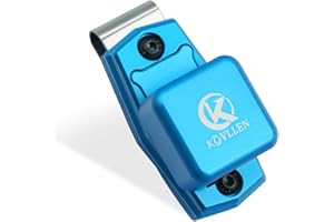 KONLLEN Billiards Chalk Holder Portable Metal Magnetic Pool Cue Chalk Holder for Billiard Cue Tips Snooker Billiard Accessories