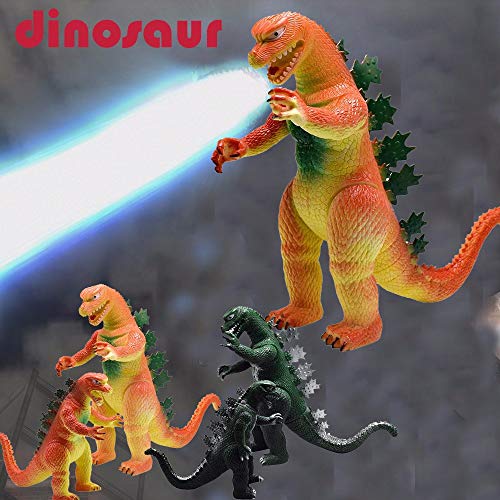 Gbell Godzillal Dinosaur Toys,Realistic Dinosaur Educational Toys,Kids Dino Model Figures Collector Toys,Birthday Gifts for Boys 3-14 Year olds,13-30 cm