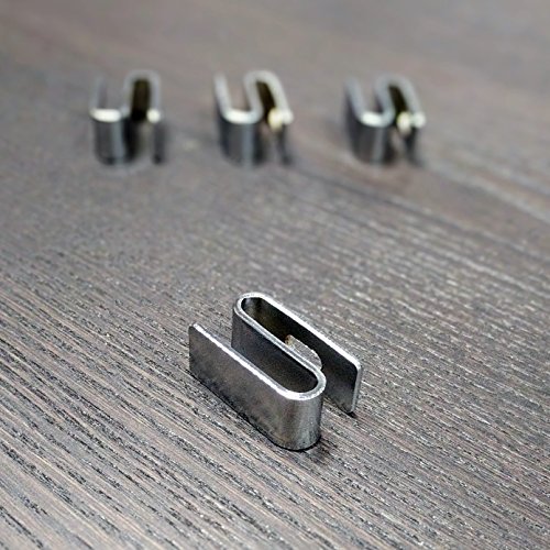 eeZe Rack 8x S-Hook for Connecting Wire Shelving, NSF CERTIFIED (8-Pack)