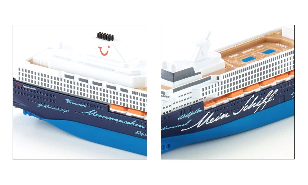 Siku 1726 Ship 1 Vehicles Bluewhite