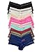 Woman's Plus Size & Regular Size Floral Pattern Lace Boyshort Panties 12 pack