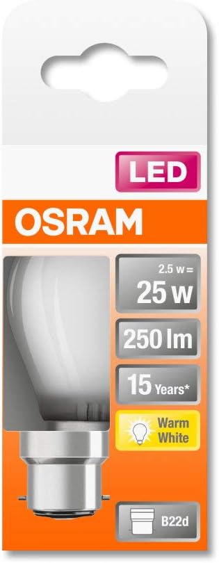 OSRAM Pack of 10 x LED lamp, Frosted, Set of 10 Lamps - Image 3