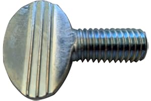 10-32X2 Thumb Screw Plain Fully Thread Zinc (Pack of 10)