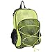 Eastsport Mesh Bungee Backpack, Black/Yellow, One Size