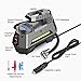 JOYROOM Portable Air Compressor Tire Inflator CY-006, Car Tire Pump with Digital Pressure Gauge (150 PSI 12V DC), Bright Emergency Flashlight - for Auto, Trucks, Bikes, Balls (gray-gen)
