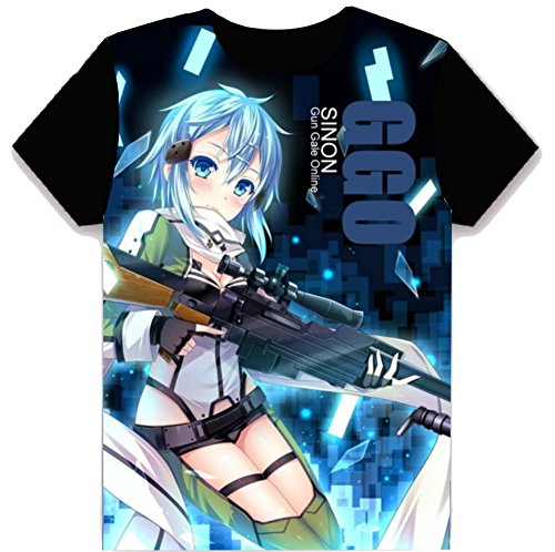 Anime Print Soft Unisex Tee 001
