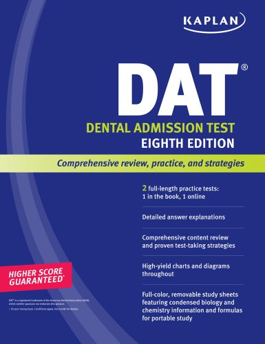 Kaplan DAT (Kaplan Dat (Dental Admission Test)), Books Central