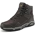NORTIV 8 Men's Waterproof Hiking Boots Outdoor Mid Trekking Lightweight Mountaineering Shoes Paladin
