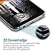 [2 Pack] Galaxy Note 8 Screen Protector, Juzihao Note 8 Tempered Glass [Case Friendly][[Anti-Bubble][3D Curved Glass] Tempered Glass Screen Protector for Samsung Galaxy Note 8