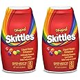 Skittles Singles To Go Liquid Water Enhancer, 1.62 Fl. Oz (2-Pack), Original, Low Calorie, Zero Sugar Drink Enhancer