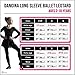 Dancina Leotard Long Sleeve Ballet Gymnastics Front Lined Cotton Bodysuit for Toddlers & Kids Ages 2-10