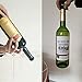 FILWIN Vacuum Wine Saver Pump Preserver with 2 Time Scale Record Vacuum Wine Stoppers, Silver
