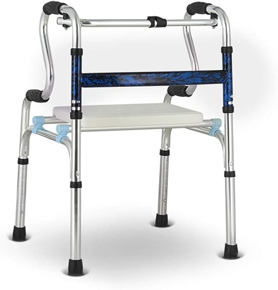 FMOGE Badezimmer-Duschstuhl Mit Gepolstertem Sitz, Leichter Aluminium