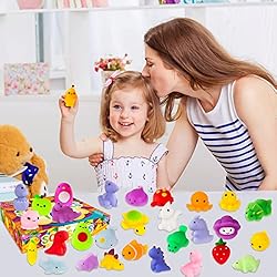 MGparty 48 PCS Squishies Toys Bulk Mochi Squishy
