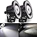 TUINCYN 3.5 Inch LED Fog Light White COB Halo Angel Eye Rings Used for Daytime Running Light DRL Car Driving Lights Projector Unversal RGB LED DC 12V-16V 3200 Lumens (Pack of 2) …