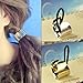2 x Cute Women's Hair Bow Tie Bands Ponytail Holder Hot Holder Hair Tie Band