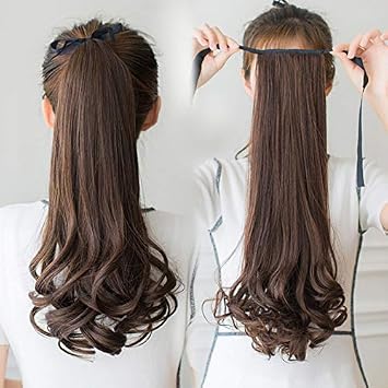 Buy Generic 1pc High 3 Colors 48cm Women Wig Ponytail Ribbon Type