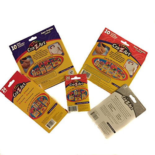 CraZArt Bold Washable Markers, 10 Count on Galleon Philippines