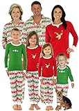 SleepytimePjs Family Matching Christmas Reindeer Pajamas PJs Sets for Family