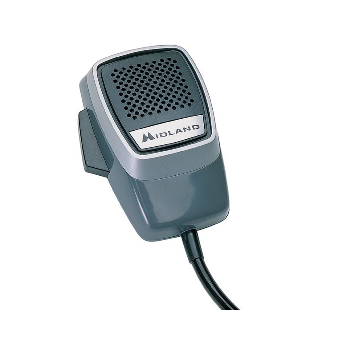 Midland - New Mike Microphone for CB Radio, 4-Pin Connector, Clear and Interference-Free Audio, Compatible with Alan 48, Alan 68S, 8001XT, Ergonomic Design, Durable and Reliable for Professional Use