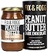 Dark Chocolate Peanut Butter, Chunky Chocolate Gourmet Peanut Spread, Keto Friendly, Low Sugar and No Additives, Non-GMO, 13.2oz - Fix and Fogg