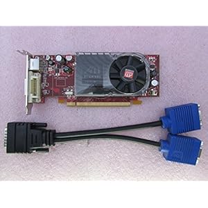 Dell CP309 ATI Radeon HD 2400 XT 256MB Low Profile Video Card + Splitter Y Cable Click Here