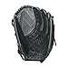WILSON Onyx Outfield/Pitcher Fastpitch Softball Glove, Black/Coal, 12.5-Inch