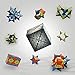 Euclidean Cube Maya Magnetic Cube with 36pcs Magnets Built-in,Brain Teasers STEM Toys Cube Puzzle Toys for Kids and Adults (Pack of 4)