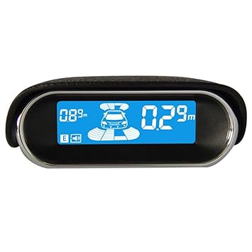 SODIAL 12V Sistema de Radar de Aparcamiento del Coche Sensor de Auto Led Digital con 8